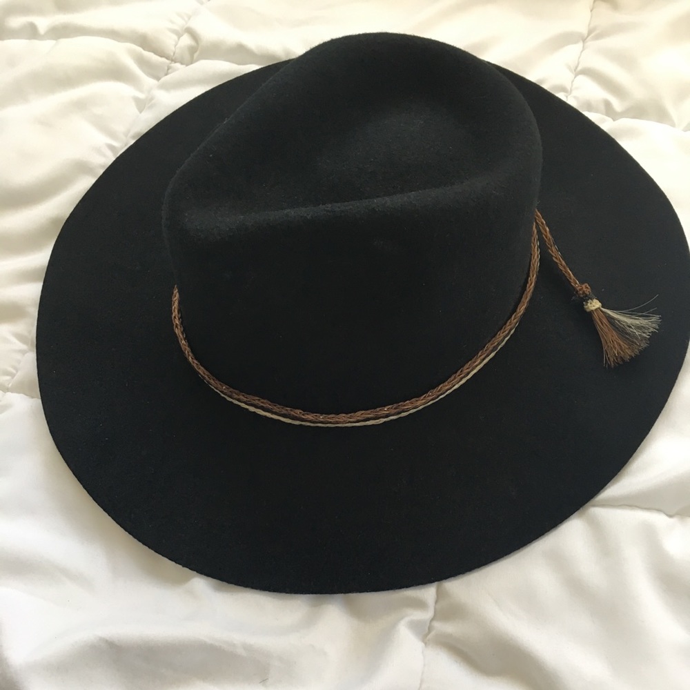 Brixton - Leonard Fedora Hat XS 54cm Black